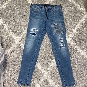 Super Skinny Detailed Abercrombie Jean
